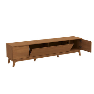 Mueble TV 85" Kappesberg 218cm con 3 Puertas Canela