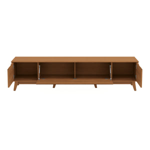 Mueble TV 85" 3 Puertas 218cm Canela Kappesberg