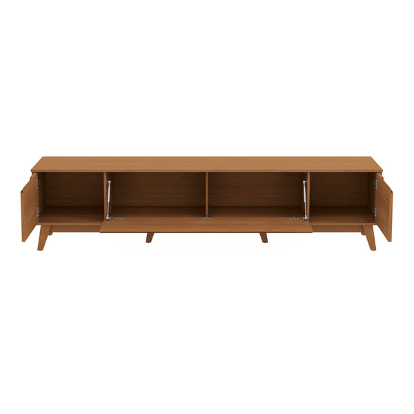 Mueble TV 85" 3 Puertas 218cm Canela Kappesberg