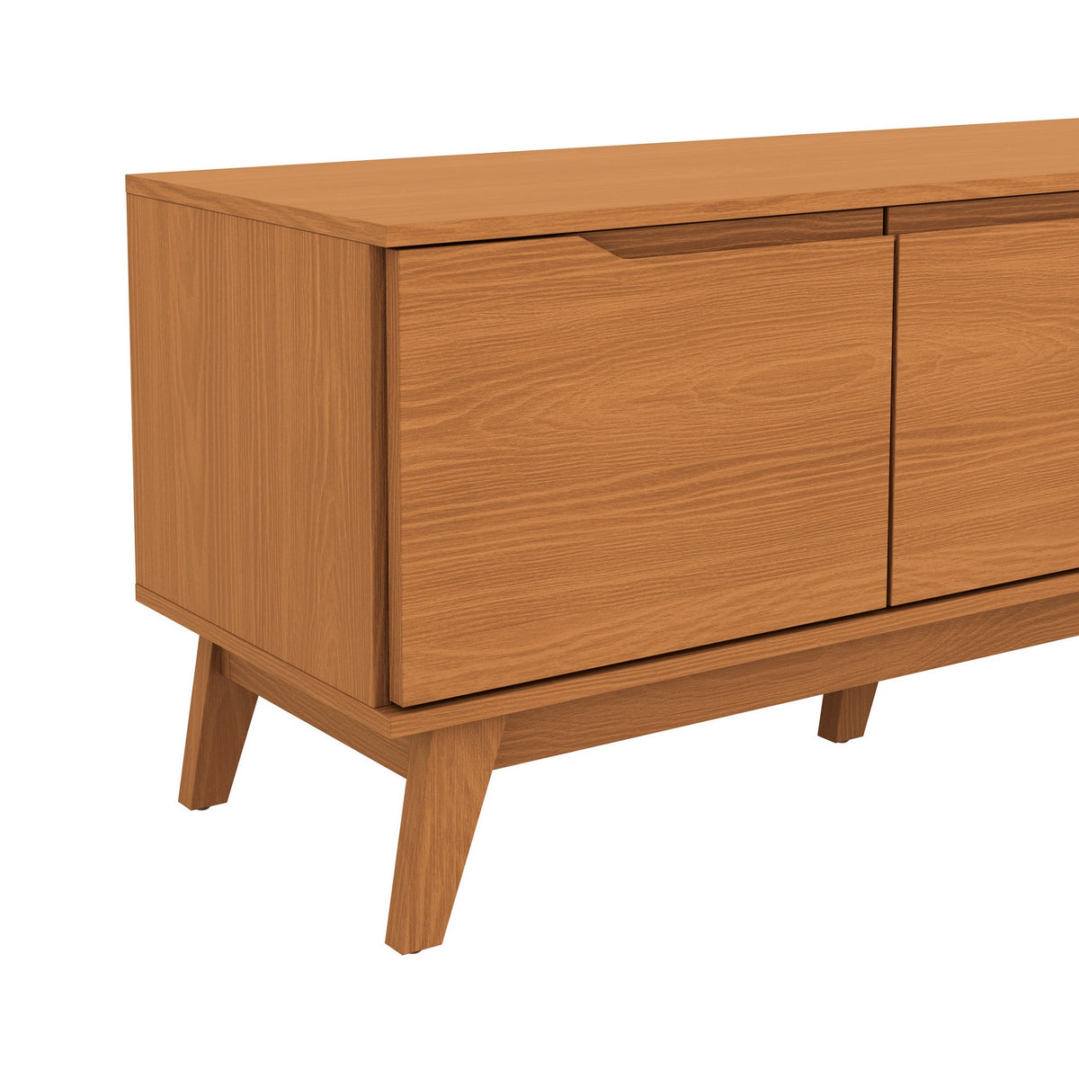 Mueble TV 75" Kappesberg 180cm con 3 Puertas Canela