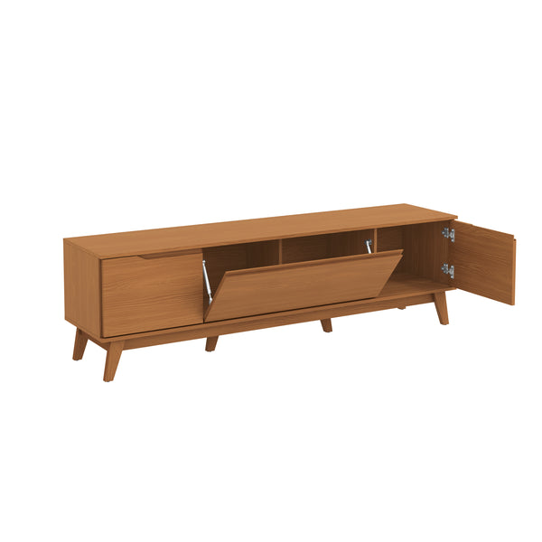 Mueble TV 75" Kappesberg 180cm con 3 Puertas Canela