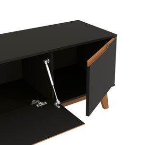 Mueble TV 75" Kappesberg 180cm con 3 Puertas Negro