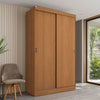 Closet Ropero Kappesberg 2 Puertas 121x200 Canela