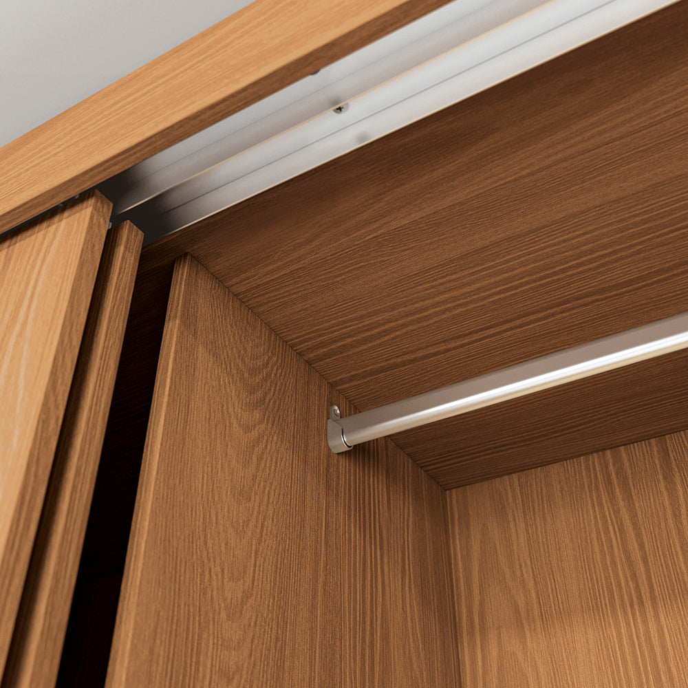 Closet Ropero Kappesberg 2 Puertas 121x200 Canela