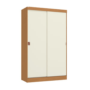 Closet Ropero Kappesberg 2 Puertas 121x200 Canela/Blanco