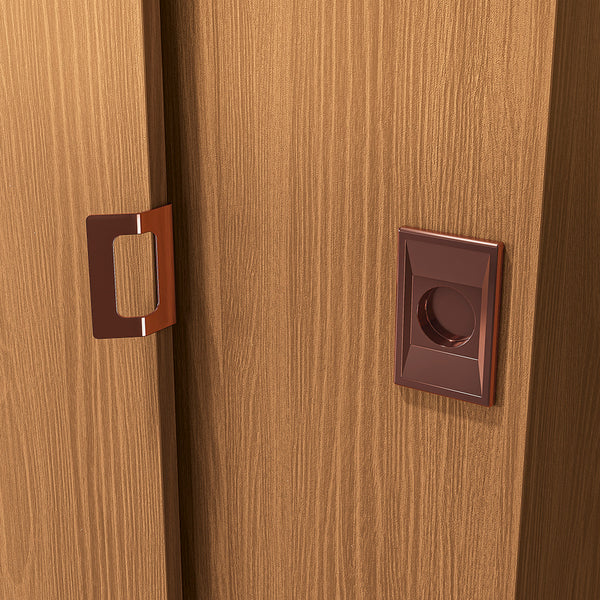Closet Ropero Kappesberg 3 Puertas 180x200 Canela
