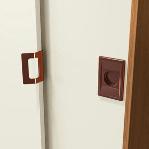 Closet Ropero Kappesberg 3 Puertas 180x200 Canela/Blanco