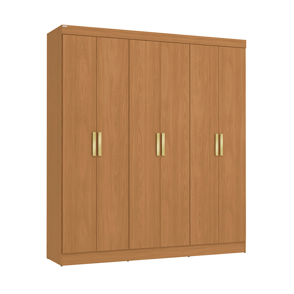 Closet Ropero Kappesberg 6 Puertas 180x200 Canela