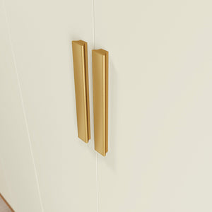Closet Ropero Kappesberg 6 Puertas 180x200 Canela/Blanco