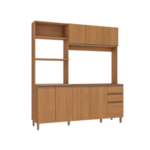 Cocina Integral Kappesberg Luna 192.5cm Canela Sin Tarja