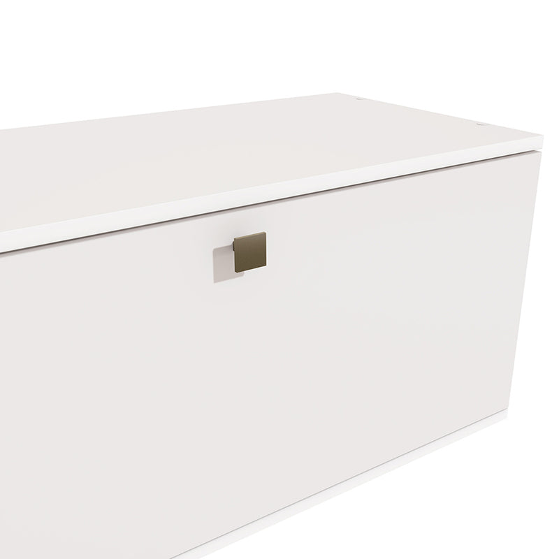 Estantería Flotante 160cm 2 Puertas Kappesberg Blanco
