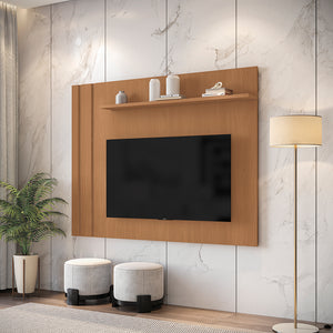 Panel TV 180cm con Repisa para TV 60" Kappesberg Canela