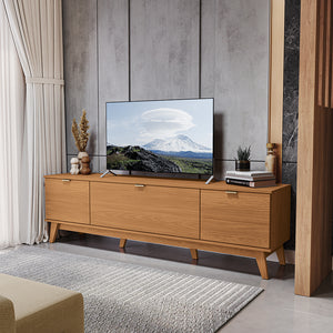 Mueble TV 75" 180cm 3 Puertas Kappesberg Canela