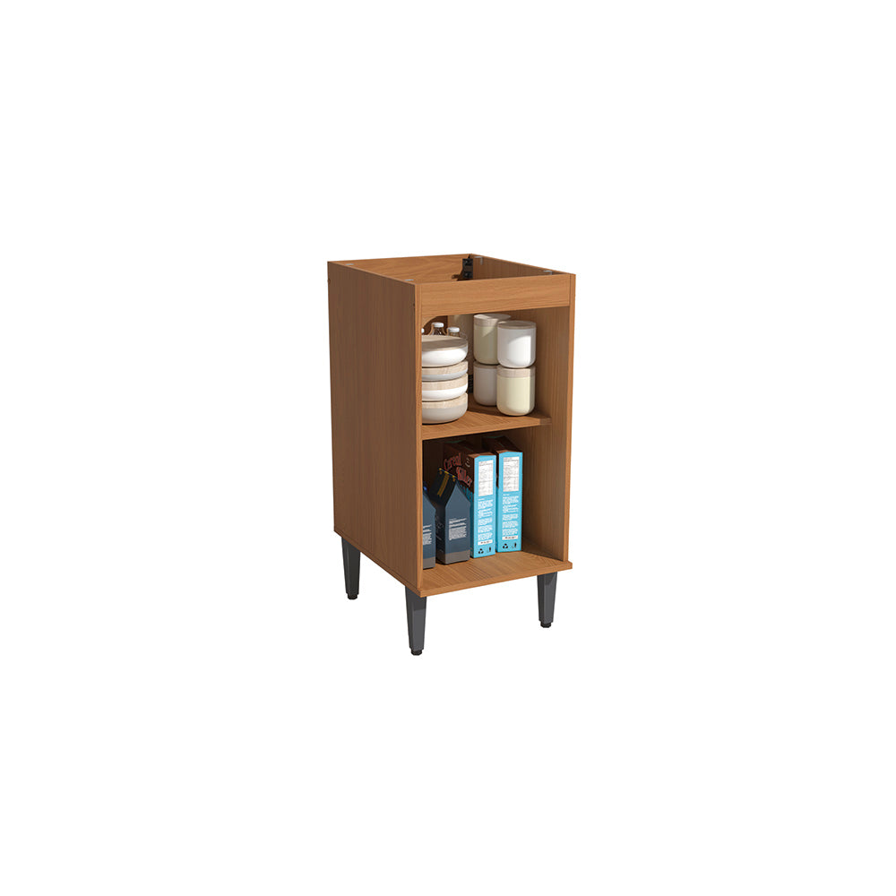 Gabinete Inferior 40cm MDP Elara Kappesberg Canela y Negro