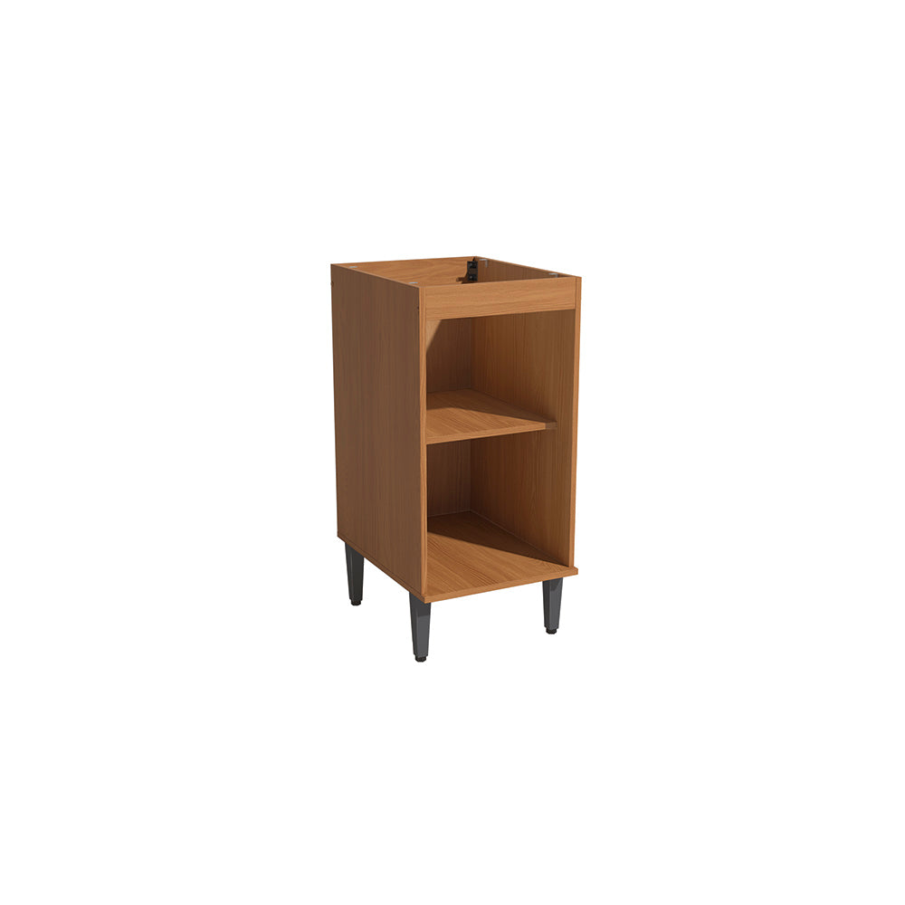 Gabinete Inferior 40cm MDP Elara Kappesberg Canela y Negro