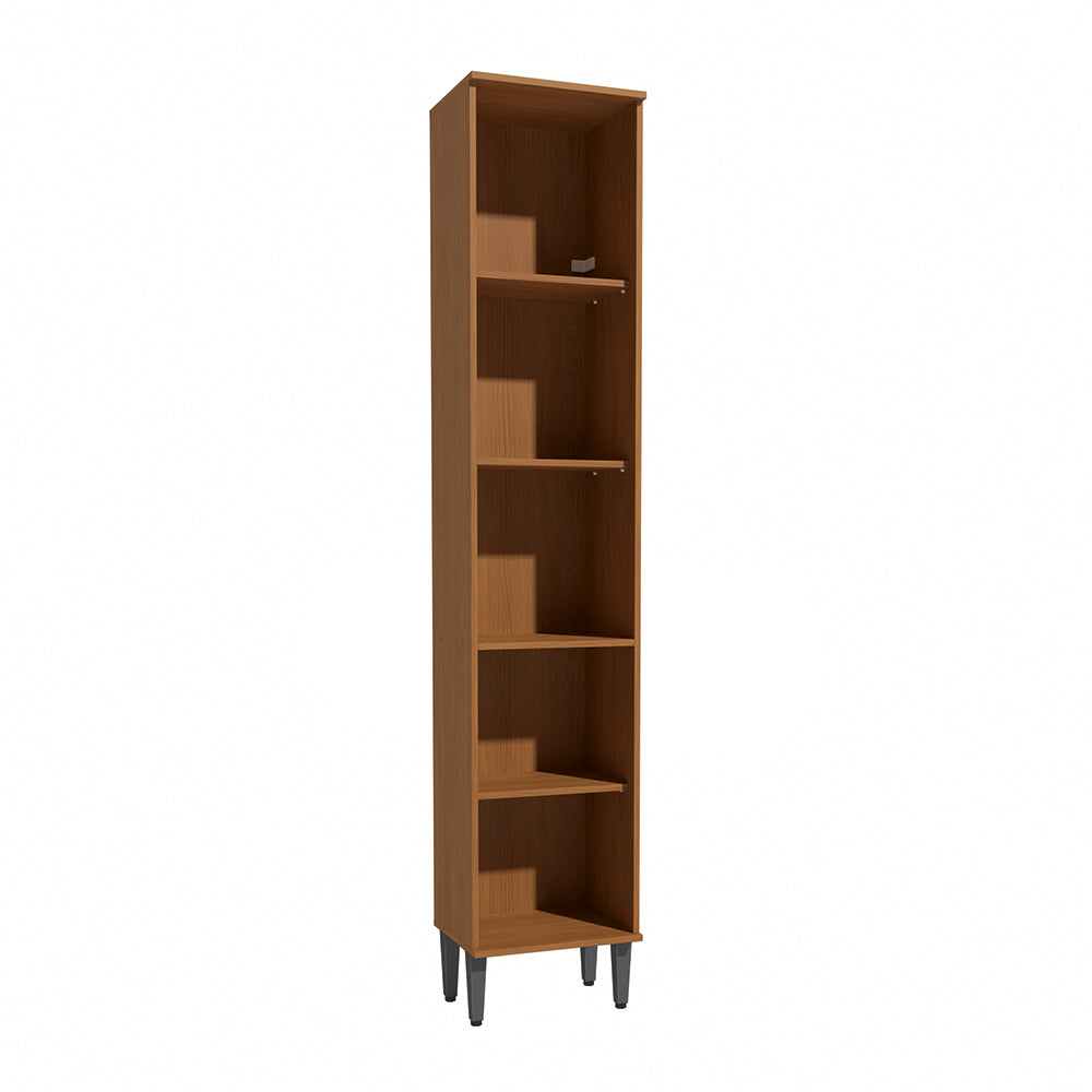 Alacena Despensa 2 Puertas 40cm MDP Kappesberg Canela/Negro