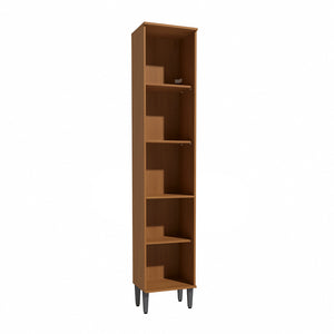 Alacena Despensa 2 Puertas 40cm MDP Kappesberg Canela/Negro
