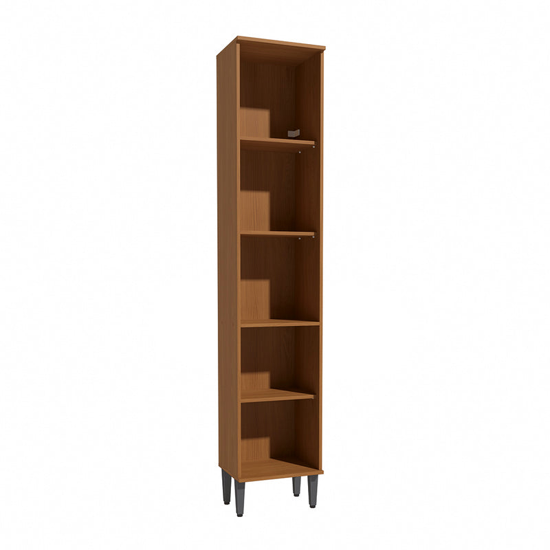 Alacena Despensa 2 Puertas 40cm MDP Kappesberg Canela/Negro