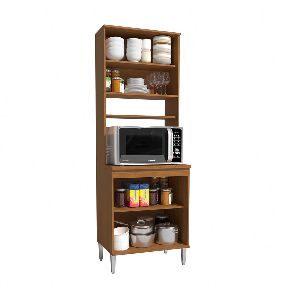 Torre Horno 70cm MDP Kappesberg Canela y Negro