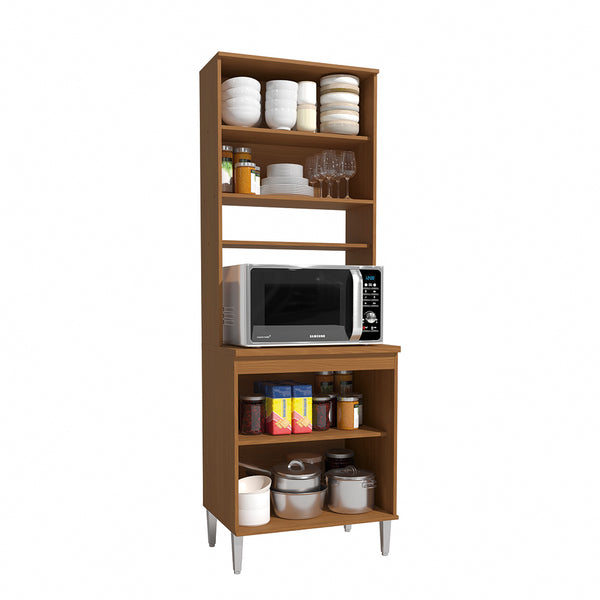 Torre Horno 70cm MDP Kappesberg Canela y Negro