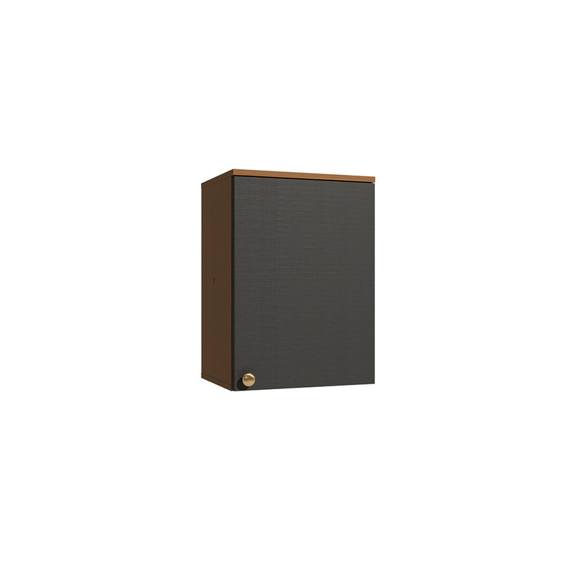 Alacena Aérea 40cm MDP 1 Puerta Kappesberg Canela Negro