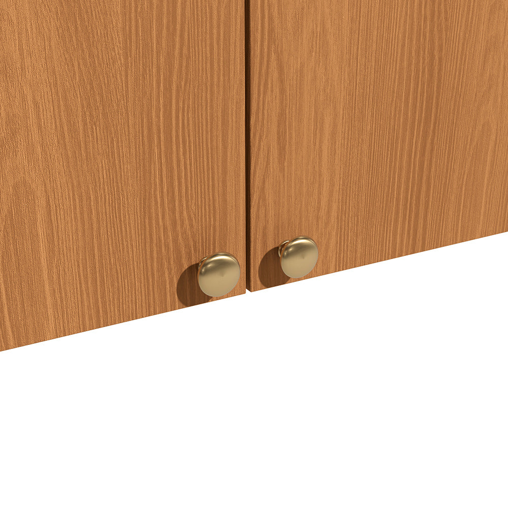 Alacena Aérea 80cm MDP 2 Puertas Kappesberg Canela