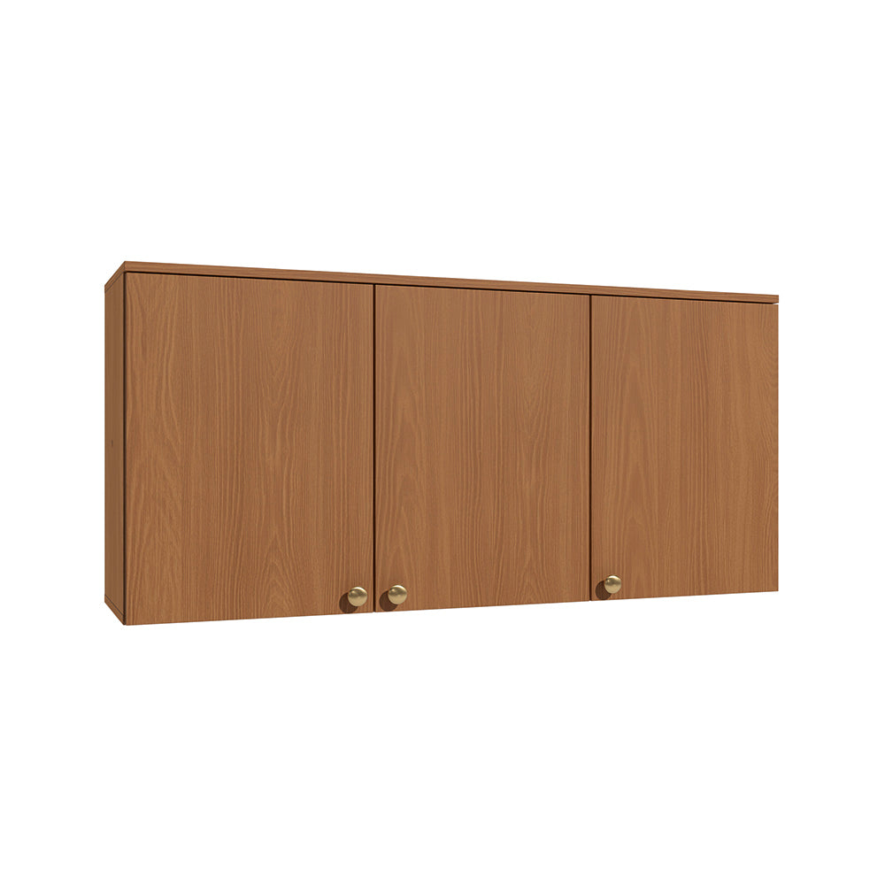Alacena Aérea 120cm MDP 3 Puertas Kappesberg Canela
