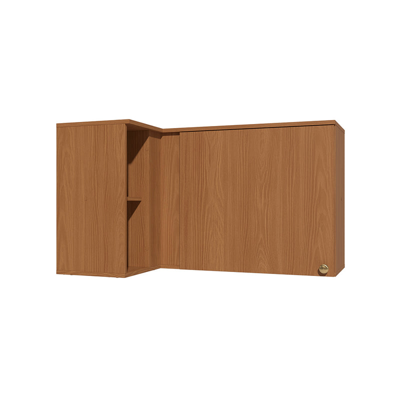 Alacena Aérea Esquinero 98cm MDP Kappesberg Canela