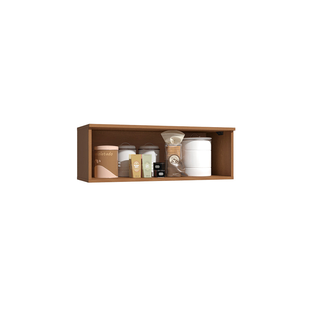 Alacena Aérea Basculante 80cm MDF Kappesberg Canela