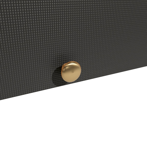 Alacena Aérea Basculante 80cm MDF Kappesberg Canela Negro