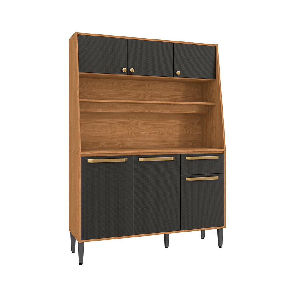 Armario Mueble Cocina 120cm 6 Puertas 1 Cajón Kappesberg