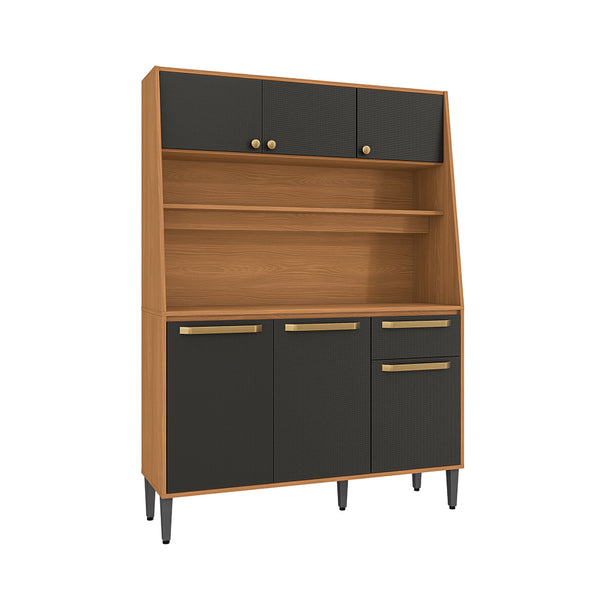 Armario Mueble Cocina 120cm 6 Puertas 1 Cajón Kappesberg