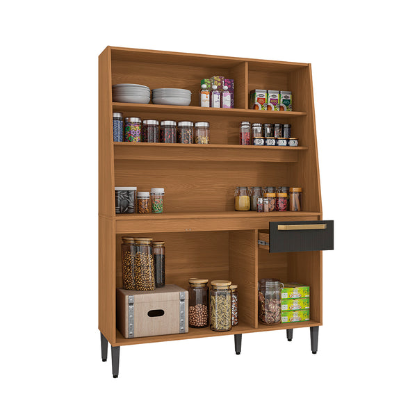Armario Mueble Cocina 120cm 6 Puertas 1 Cajón Kappesberg