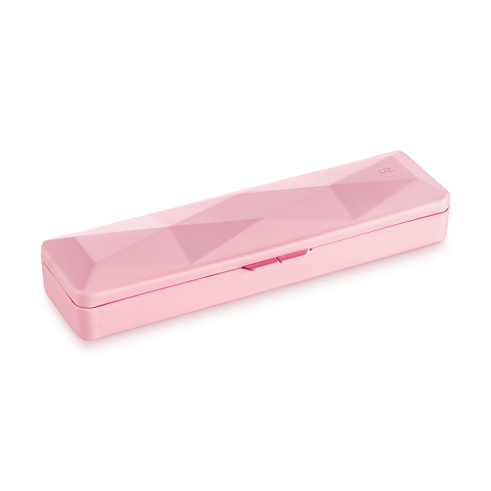 Set baño 6 piezas UZ organizador baño rosa moderno