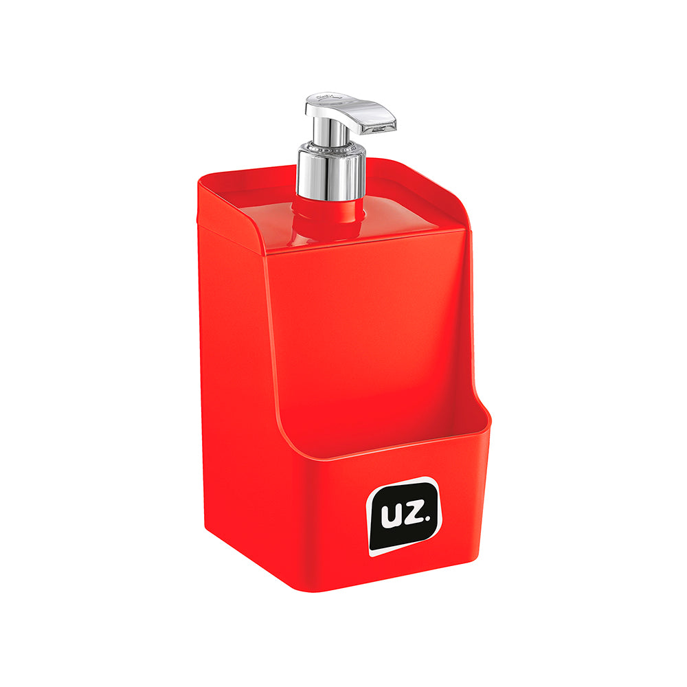 Set fregadero 3 piezas organizador UZ Utilidades rojo