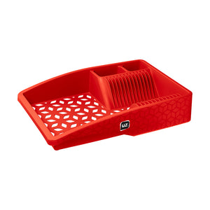 Set fregadero 3 piezas organizador UZ Utilidades rojo