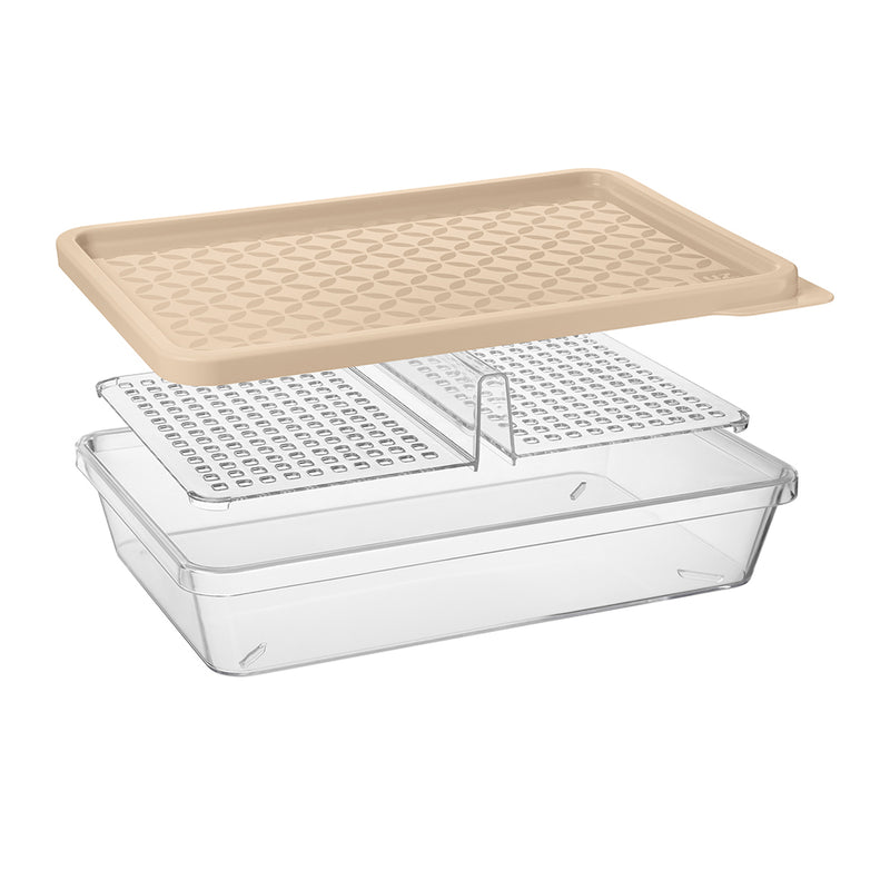 Set organizador refrigerador 6 piezas UZ Utilidades café