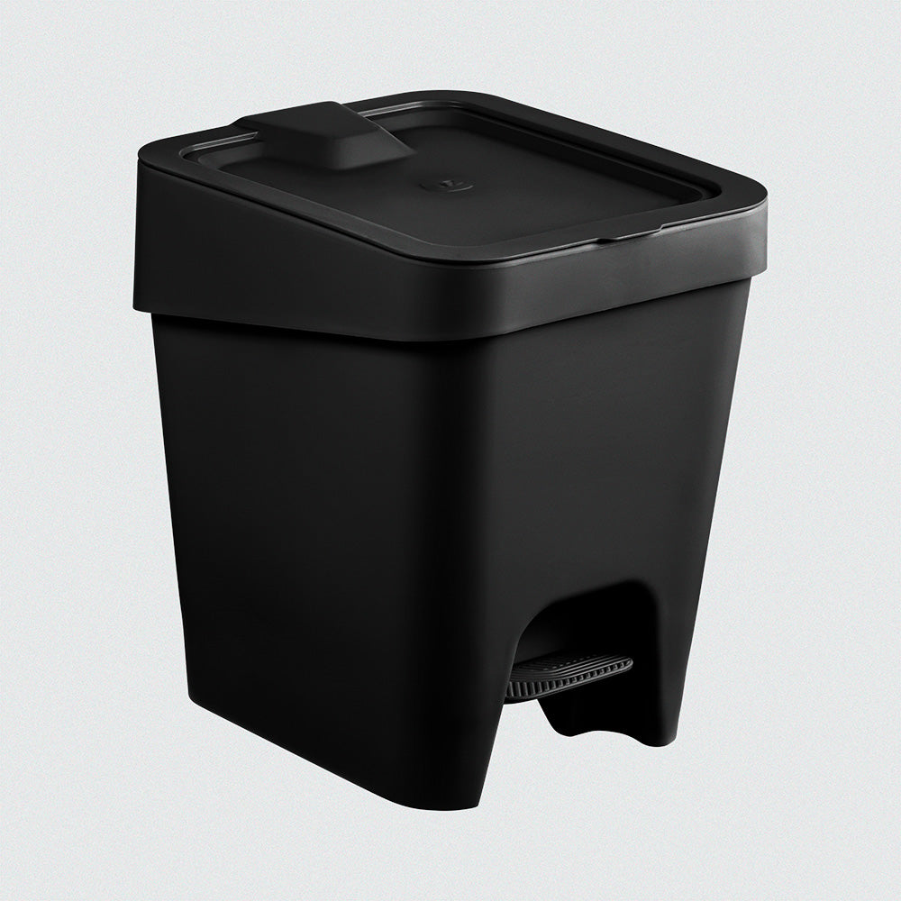 Set baño 6 piezas UZ organizador baño completo negro