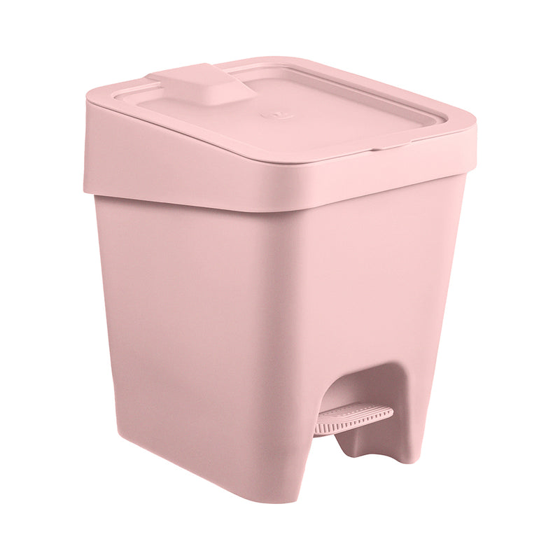 Set baño 5 piezas UZ organizador baño rosa moderno