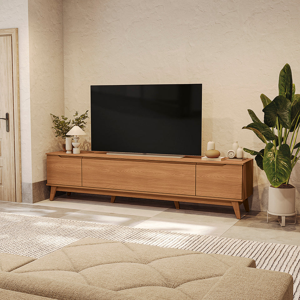 Centro de Entretenimiento 218 cm Kappesberg Canela